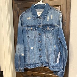 NWT- Jean jacket- M